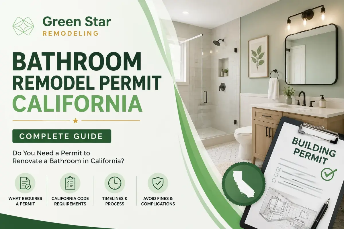 Do You Need a Permit to Renovate a Bathroom? Complete California Guide