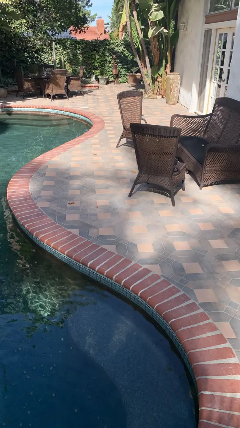 Paver Patio & Pool Deck — Calabasas