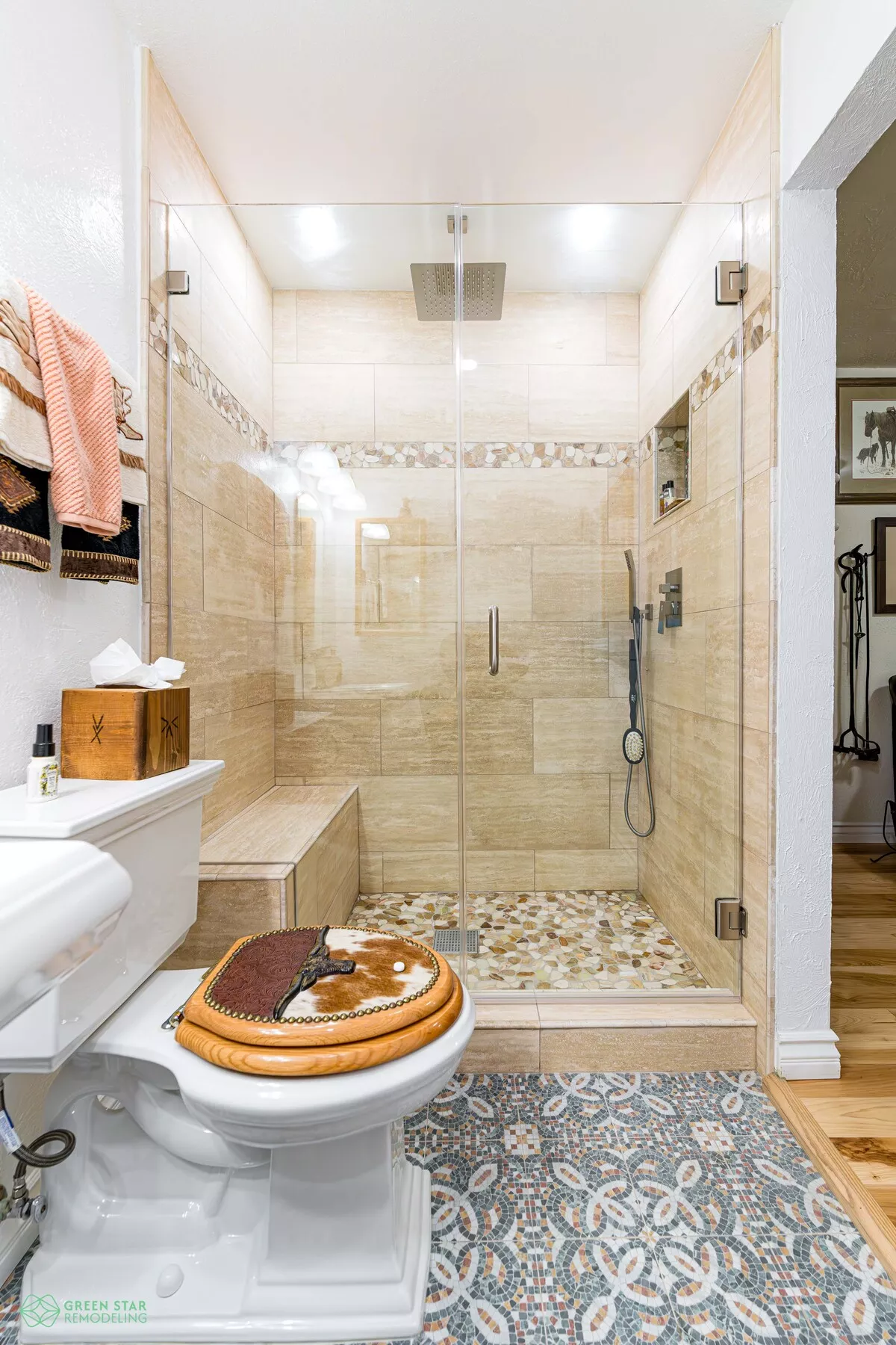 Spa Bathroom — Pacific Palisades